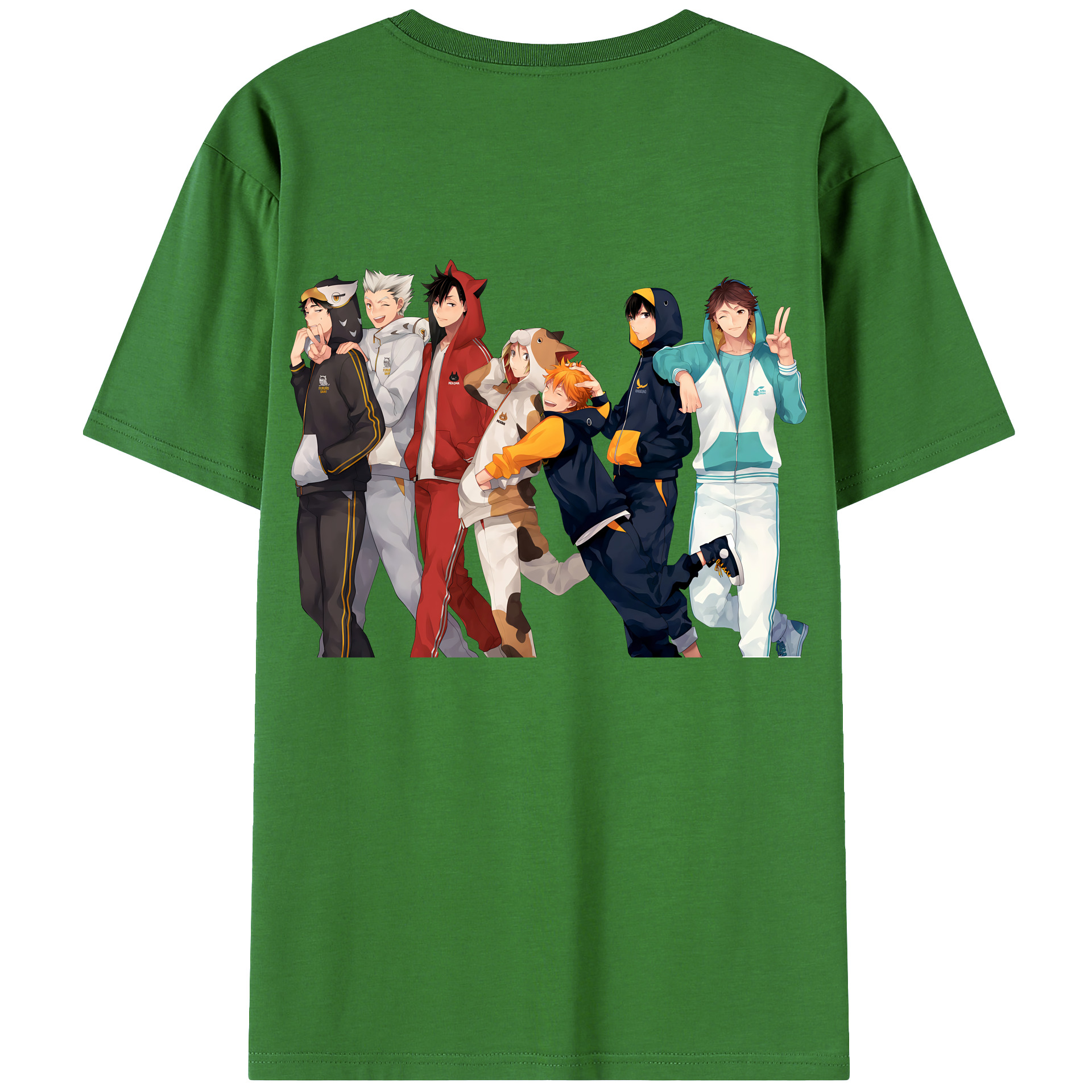 （画像用） ハイキュー!! Haikyu!! レディース半袖Tシャツ(バックプリント)